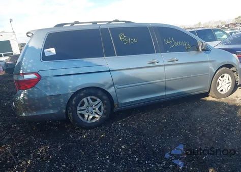 2007 Honda Odyssey Ex from USA, damaged, VIN 5FNRL38457B119780